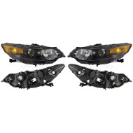 Фары Хонда Аккорд Honda Accord 8 (2008-2011) комплект 2 штуки левая и правая TYC высокое качество