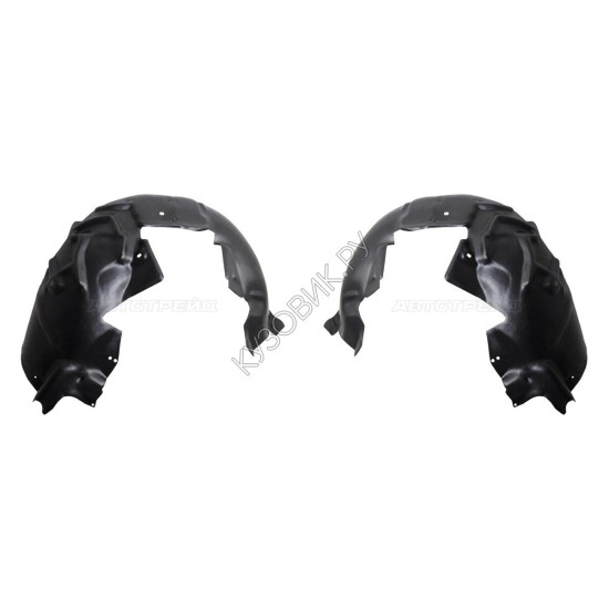 Подкрылки передние Ауди А4 Audi A4 B8 (2007-2011) комплект 2 штуки левый и правый SAT высокое качество