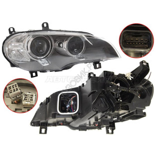 Фара BMW X5 E70 10-13 прав с электрокорректором, ксенон, LED DEPO