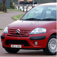 Бампер передний с отверстиями под птф в цвет кузова Citroen C3 1 (2005-) рестайлинг