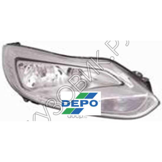 Фара правая Ford Focus 3 (2011-) DEPO