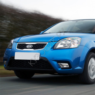 Бампер передний в цвет кузова Kia Rio 2 (2009-2011) рестайлинг