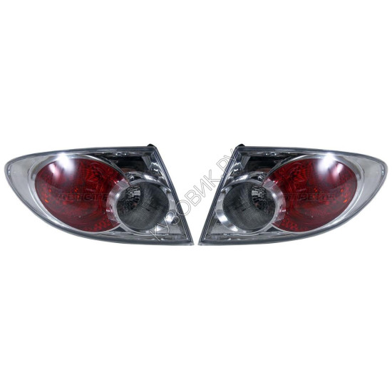 Фонари задние Мазда Мазда 6 Mazda Mazda-6 GG (2002-2007) комплект 2 штуки левый и правый DEPO высокое качество