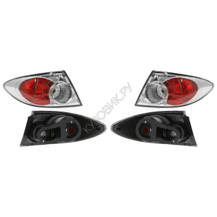 Фонари задние Мазда Мазда 6 Mazda Mazda-6 GG (2002-2007) комплект 2 штуки левый и правый TYC высокое качество