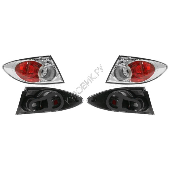 Фонари задние Мазда Мазда 6 Mazda Mazda-6 GG (2002-2007) комплект 2 штуки левый и правый TYC высокое качество