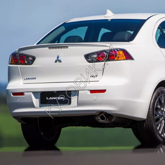 Бампер задний в цвет кузова Mitsubishi Lancer Х (2007-) Бампер задний в цвет кузова Mitsubishi Lancer Х (2007-)