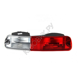 Фонарь левый задний в бампер Mitsubishi Pajero 3 (2003-) DEPO