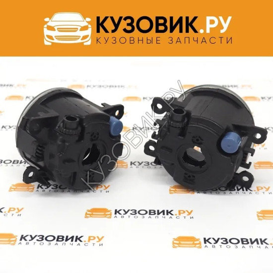 Фары противотуманные комплект Renault Duster (2 штуки) левая и правая KUZOVIK Фары противотуманные комплект Renault Duster (2 штуки) левая и правая KUZOVIK