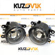 Фара противотуманная Renault Megane 2 / Scenic 3 / Sandero / Mitsubishi Outlander 2 с 2005 / Outlander 3 л=п 1 шт с регулировкой KUZOVIK