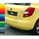 Бампер задний в цвет кузова Skoda Fabia 2 (2007-2014)