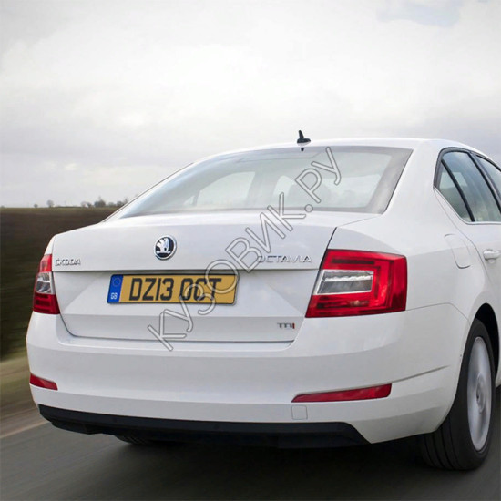 Бампер задний в цвет кузова Skoda Octavia A7 (2013-2017) дорестайлинг Бампер задний в цвет кузова Skoda Octavia A7 (2013-2017) дорестайлинг