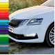 Бампер передний в цвет кузова Skoda Octavia A7 (2017-2021) рестайлинг Бампер передний в цвет кузова Skoda Octavia A7 (2017-2021) рестайлинг