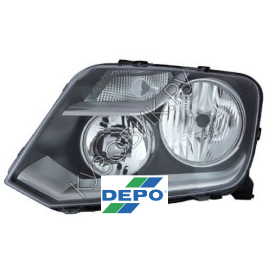 Фара левая Volkswagen Amarok (2013-2017) DEPO